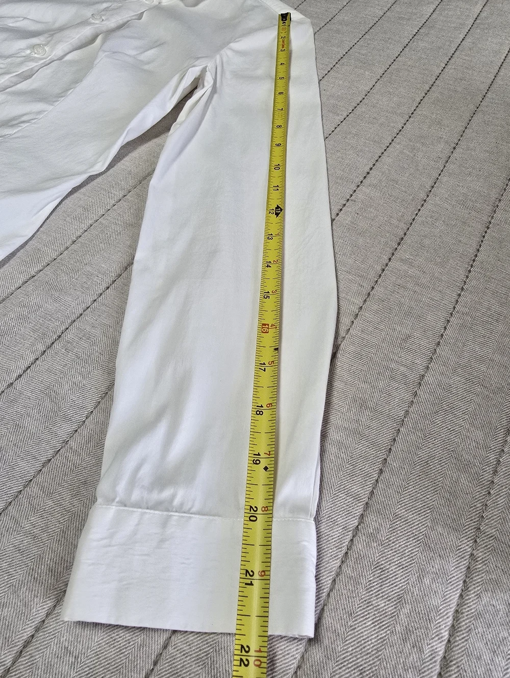 PRADA Classic Poplin Button Down Blouse - Tailored Fit - Picture 9 of 10